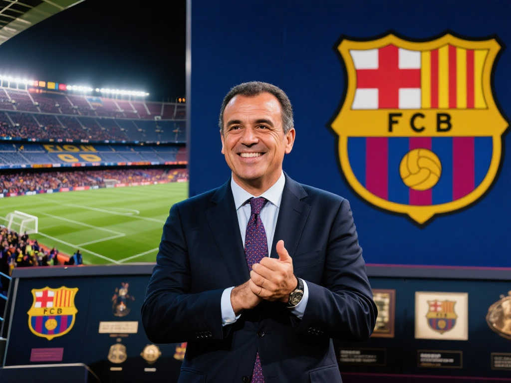 拉波尔塔双喜临门:注册上诉获希望,诺坎普珍藏拍卖热潮 拉波尔塔双喜临门:注册上诉获希望,诺坎普珍藏拍卖热潮